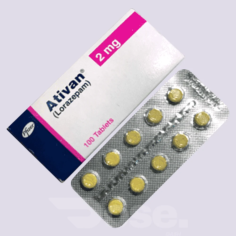 Ativan Lorazepam (2mg)